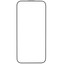 Защитное стекло Aceline для экрана Apple iPhone 15 Pro [2.5D, олеофобное покрытие, цвет рамки - черный, в комплекте: 1 шт]