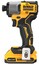Винтоверт DeWalt DCF840D2T FLEXVOLТ 18/54V [патрон - шестигранный (1/4"HEX), 6.35 мм, 4200 уд/мин, скорости - 1 шт, 192 Н·м, 3200 об/мин]
