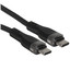 Кабель Acefast USB Type-C - USB Type-C черный [USB 2.0, форма - круглая, оплетка - нейлоновая, 3 А, 60 Вт, 1 шт]