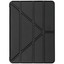 Чехол-книжка  BoraSCO для Apple iPad Air 11" (M2/M3) черный [полиуретан, термопластичный полиуретан, застежка - магнит, подставка, автоблокировка экрана]