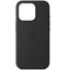 Накладка  Apple Silicone Case для Apple iPhone 16 Pro Max черный [микрофибра, ТПУ]