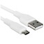 Кабель ACEFAST micro USB-B - USB Type-A белый 1.2 м [форма - круглая, оплетка - ПВХ, 2.4 А, 12 Вт, металлический корпус разъемов, 1 шт]