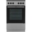 Электрическая плита Gorenje GEC5A20SG серебристый [поверхность - стеклокерамика, конфорок - 4 шт, духовка - 74 л, гриль, 85 см x 50 см x 59.4 см]