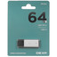 Память USB Flash 64 ГБ DEXP MP2064 [USB 2.0/USB Type-A, до 20 Мбайт/сек, монолит с колпачком, металл, пластик]