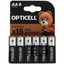 Батарейка Opticell Basic AA (LR6/ER14505/FR6/R6P) [щелочная (LR), 1.5 В, 6 шт]
