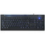 Клавиатура  проводная A4Tech KD-800L Slim Multimedia цвет черный [мембранная, USB Type-A]