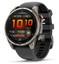 Спортивные часы Garmin Fenix 8 Pro AMOLED [корпус - серый, ремешок - черный, 1.4", AMOLED, 454x454, ANT+, Bluetooth, NFC, Wi-Fi, для Android, iOS]