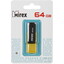 Память USB Flash 64 ГБ Mirex CITY [13600-FMUCYL64] [USB 2.0/USB Type-A, до 33 Мбайт/сек, поворотный (флип), пластик]
