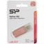 Память USB Flash 32 ГБ Silicon Power Helios 202 [SP032GBUF3202V1P] [USB 3.2 Gen 1/USB Type-A, до 80 Мбайт/сек, монолит с колпачком, металл]