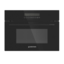 Электрический духовой шкаф Meferi MEO608BK MICROWAVE черный [39 л, независимый, до 250 °C, дисплей, гриль, конвекция, СВЧ, класс - A]