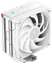 Кулер для процессора DEEPCOOL AK400 DIGITAL PRO WH [R-AK400-WHAPMN-G] белый [вентилятор - 120 x 120 мм, до 1750 об/мин, основание - алюминий/медь, теплотрубки - 4 x 6 мм, 25 дБ, 4 pin, 220 Вт, подсветка - ARGB]
