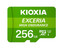 Карта памяти KIOXIA Exceria High Endurance microSDXC 256 ГБ [LMHE1G256GG2] [A1, Class 10, UHS Class 3, Video Class 30, запись - 85 Мбайт/сек, чтение - 100 Мбайт/сек]