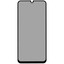 Защитное стекло DF для экрана Samsung Galaxy A15/ A24/ A25/ F15/ F34/ M15/ M34 [2.5D, антишпион, олеофобное покрытие, 0.33 мм, цвет рамки - черный, в комплекте: 1 шт]