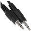 Кабель   Aceline jack 3.5 мм - jack 3.5 мм черный [Male - Male, 2 м]