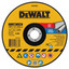 Диск отрезной DeWalt DWA8054 [1 шт, ⌀ - 180 мм, толщина - 1.2 мм, для материала - металл, нержавеющая сталь, посадочный ⌀ - 22.2 мм]
