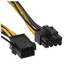 Переходник для питания Cablexpert CC-PSU-68-30CM [6-pin (PCI-E) - 8-pin (PCI-E), 300 мм]