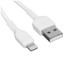 Кабель Hoco Lightning 8-pin - USB Type-A белый [USB 2.0, форма - круглая, оплетка - TPE, 2.4 А, 10 Вт, 1 шт]