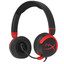 Проводные наушники HyperX Cloud Mini  красный 2024 [накладные, проводной, кабель - 1.2 м, поддержка Nintendo Switch, PS4, PS5, Xbox One, 20 Гц - 20000 Гц, 114Ω]