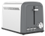 Тостер DEXP DT-872R серебристый [850 Вт, тостов - 2, подогрев, размораживание, в комплекте: 1 шт]