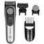 Триммер Braun Series 9 BT9520 серый/черный [длина стрижки до 20 мм, установок длины - 52, насадок и головок - 5 шт, питание - от аккумулятора]