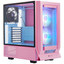 Корпус Thermaltake Ceres 350 MX Bubble Pink [CA-1Z3-00MAWN-00] розовый [Mid-Tower, E-ATX, Micro-ATX, Mini-ITX, Standard-ATX, USB 3.2 Gen 1 Type-A, USB 3.2 Gen 2 Type-C, ARGB вентиляторы, 3 x 140 мм]
