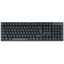 Клавиатура  проводная Aceline K-902BU [мембранная, клавиш - 104, PS/2, USB Type-A, цвет черный]
