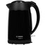 Электрочайник Bosch TWK3P423 черный [1.7 л, 2400 Вт, скрытый нагревательный элемент, фильтр, материал корпуса - нержавеющая сталь]