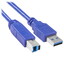 Кабель Cablexpert USB Type-B - USB Type-A синий 1.8 м [форма - круглая, 1 шт]