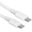 Кабель Ugreen USB Type-C - USB Type-C белый [USB 2.0, форма - круглая, оплетка - нейлоновая, 5 А, 100 Вт, 1 шт]