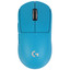 Мышь беспроводная Logitech PRO X SUPERLIGHT 2 LIMITED EDITION [910-007698] голубой [44000 dpi, светодиодный, USB Type-A, кнопки - 5]
