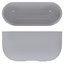 Чехол vlp  для Apple AirPods Pro, Apple AirPods Pro (2nd generation) USB-C, Kenshi AIR-01, серый [пластик]