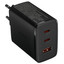 Сетевое зарядное устройство Baseus Cube Pro черный [мощность - 65 Вт, 3.25 А, до 20 В, без кабеля, AFC, FCP, PD 2.0, PD 3.0]