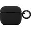 Чехол vlp  для Apple AirPods 3, Axxa AB-01, Deppa Air Nova, Kenshi AP-W03, черный [металл, силикон, застежка - карабин]