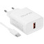 Сетевое зарядное устройство QUMO Energy Light 0107 белый [мощность - 18 Вт, 3 А, до 12 В, USB Type-C, QC 2.0, QC 3.0]