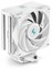 Кулер для процессора DEEPCOOL AG400 DIGITAL WH [R-AG400-WHNDMN-G-1] белый [вентилятор - 120 x 120 мм, до 2100 об/мин, основание - алюминий/медь, теплотрубки - 4 x 6 мм, 31.6 дБ, 4 pin, 220 Вт]