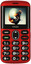 Сотовый телефон INOI 148 Senior 4G красный [связь 2G, 3G, 4G, 2 SIM, экран 2", TN (TFT), 220x176, камера 0.08 Мп, GPRS, Bluetooth, 1400 мА*ч, фонарик, ЗУ, с док-станцией]