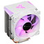 Кулер для процессора JONSBO CR-1400 ARGB [CR-1400 ARGB (White)] белый [вентилятор - 92 x 92 мм, до 2300 об/мин, основание - алюминий/медь, теплотрубки - 4, 30.5 дБ, 4 pin, 160 Вт, подсветка - ARGB]