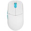 Мышь беспроводная/проводная LAMZU Atlantis V2 BK MCU 1K  белый [26000 dpi, светодиодный, USB Type-A, кнопки - 6]