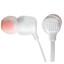 Беспроводные наушники JBL Tune 125BT  белый 2021 [внутриканальные, Bluetooth 5.0, до 16 ч, 20 Гц - 20000 Гц, 16Ω]