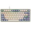 Клавиатура  проводная + беспроводная Varmilo VXT81 Eucalyptus [механическая, Gateron G Pro Yellow 2.0, клавиш - 81, Bluetooth, USB Type-A, радиоканал, цвет зеленый]
