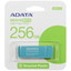 Память USB Flash 256 ГБ AData UC310 ECO [UC310E-256G-RGN] [USB 3.2 Gen 1/USB Type-A, до 100 Мбайт/сек, поворотный (флип), пластик]