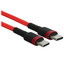 Кабель Baseus USB Type-C - USB Type-C красный [форма - круглая, оплетка - нейлоновая, 3 А, 60 Вт, металлический корпус разъемов, 1 шт]