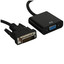 Переходник однонаправленный Aceline VGA - DVI-D, 0.2 м [розетка - вилка, длина - 0.2 м, 1920x1080, 60 Гц]