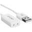 Внешняя USB аудиоадаптер DEXP 3D CM108 Ver.2 [формат звуковой карты 2.0, USB Type-A, 16 бит/48 кГц]