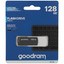 Память USB Flash 128 ГБ Goodram UCO2 [UCO2-1280KWR11] [USB 2.0/USB Type-A, до 20 Мбайт/сек, поворотный (флип), пластик]
