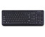Клавиатура  проводная Delux DLK-02UB цвет черный [мембранная, клавиш - 112, USB Type-A]