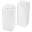 MESH-комплект Xiaomi Mesh System AX3000 NE  (2-pack) [3 LAN, 100 Мбит/с, 1000 Мбит/с, 10 Мбит/с, 4 (802.11n), 5 (802.11ac), 6 (802.11ax), Wi-Fi 2976 Мбит/с, IPv6]