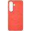 Накладка  Samsung Silicone Magnet Case для Samsung Galaxy S26 оранжевый [микрофибра, ПК, ТПУ]