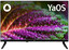 24" (61 см) Телевизор DEXP 24HEY1 черный [Direct LED, HD, Wi-Fi, 60 Гц, YaOS, HDMI х 3, USB х 2 шт]