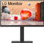23.8" Монитор LG 24BA650-B черный [1920x1080@100 Гц, IPS, LED, 1300:1, 250 Кд/м², 178°/178°, DisplayPort 1.4, DisplayPort (MST), HDMI 2.0, USB Type-C, USB х4 шт]